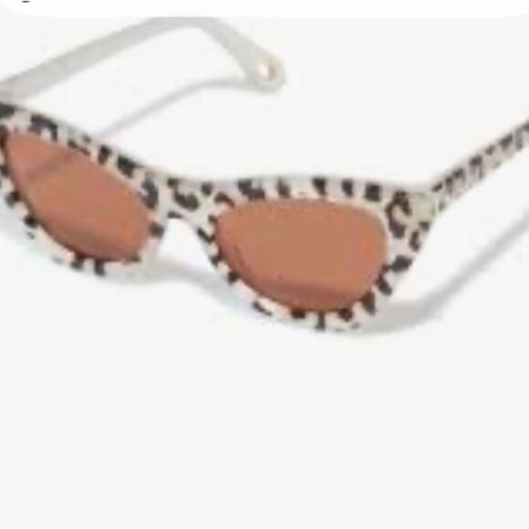 Lele Sadoughi Downtown Acetate Cat-Eye Sunglasses NWT $175 - Picture 4 of 10